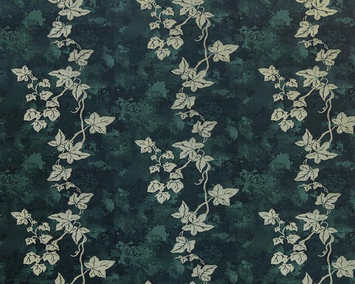 Barneby Gates Ivy in Deep Green Wallpaper BG1700101