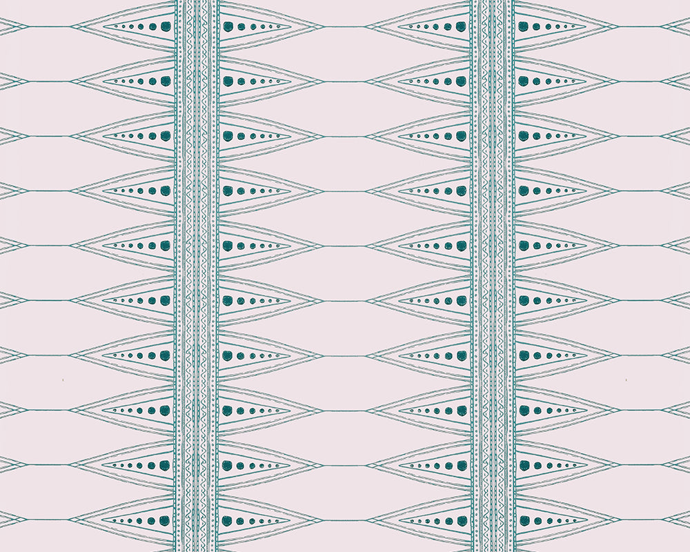 Barneby Gates Indian Stripe Wallpaper