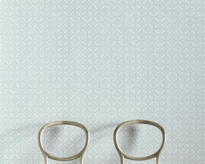 Barneby Gates Star Tile in Sage Wallpaper BG2100201
