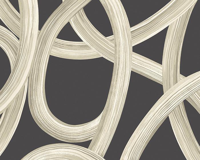 OHPOPSI Twisted Geo Raven Wallpaper CEP50126W