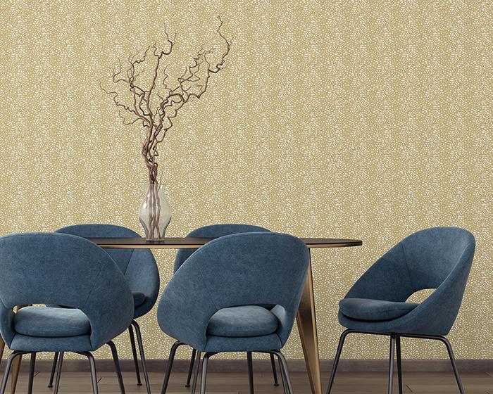 OHPOPSI Cheetah Spot Safari Gold Wallpaper WLD53129W