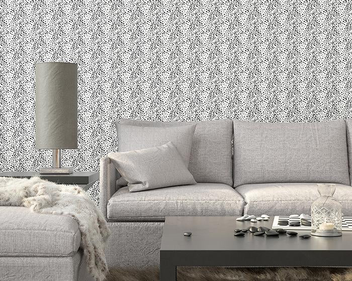 OHPOPSI Cheetah Spot Wilderness White Wallpaper WLD53128W