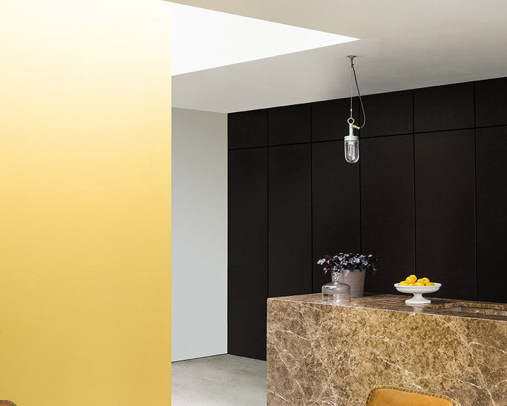 Paint & Paper Library Copper Beech paint on cabinets