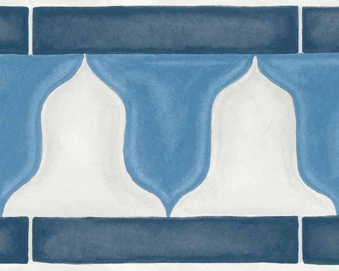 Cole & Son Zellige Border 113/12036 Wallpaper