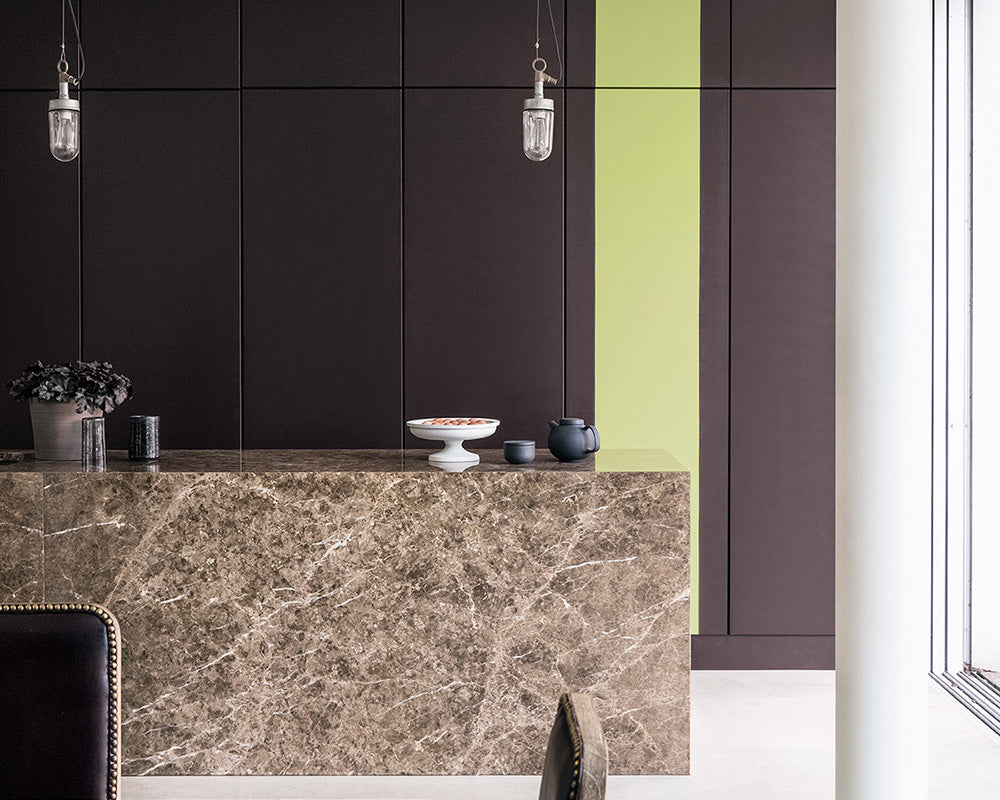 Paint & Paper Library Copper Beech paint in a kitchen