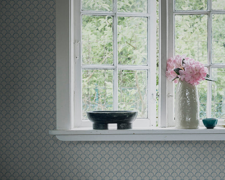 Sandberg Beata Wallpaper in a room