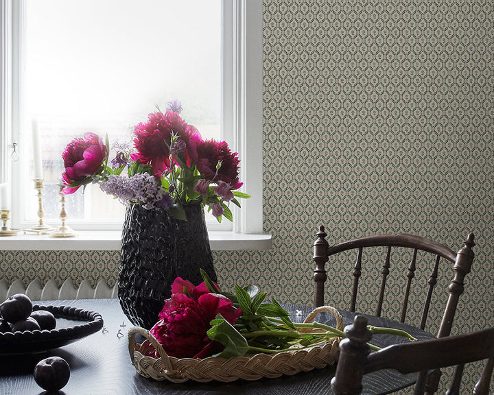 Sandberg Hugo Wallpaper in a room