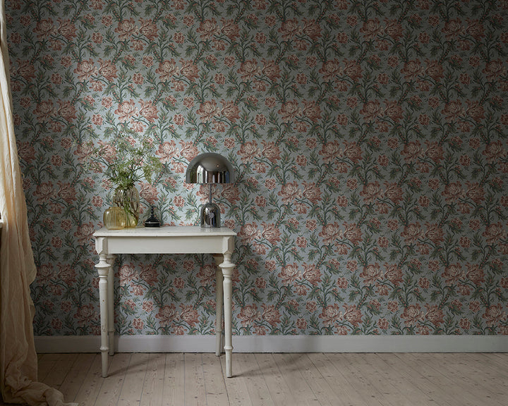 Sandberg Amelia Wallpaper in a room