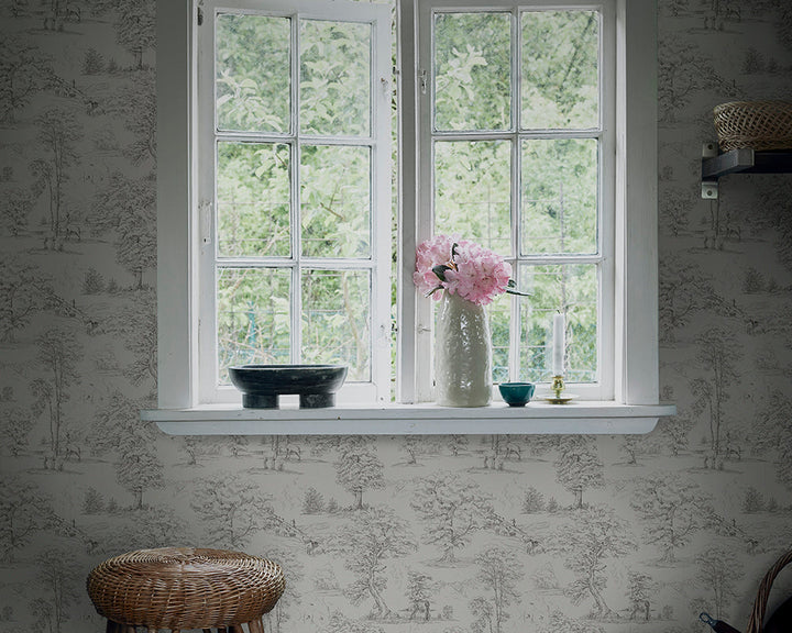 Sandberg Montfort Wallpaper in a home