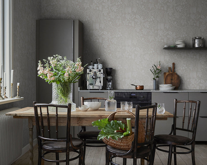 Sandberg Fig Garden Wallpaper in a home