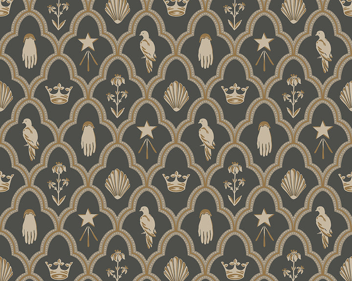 Sandberg Turtledove Barn Wallpaper