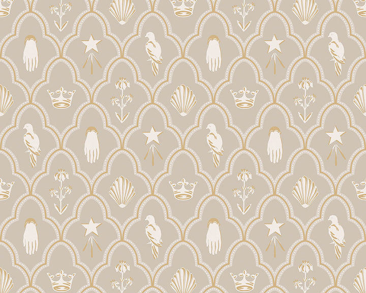 Sandberg Turtledove Barn Wallpaper