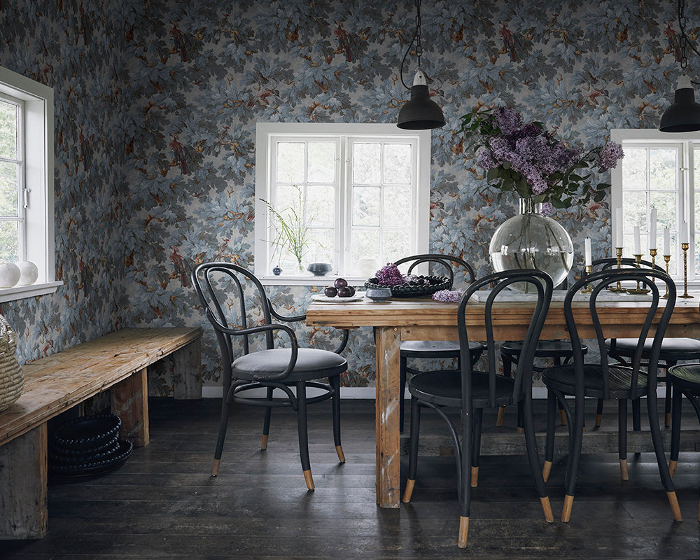 Sandberg Benjamin Wallpaper in a kitchen