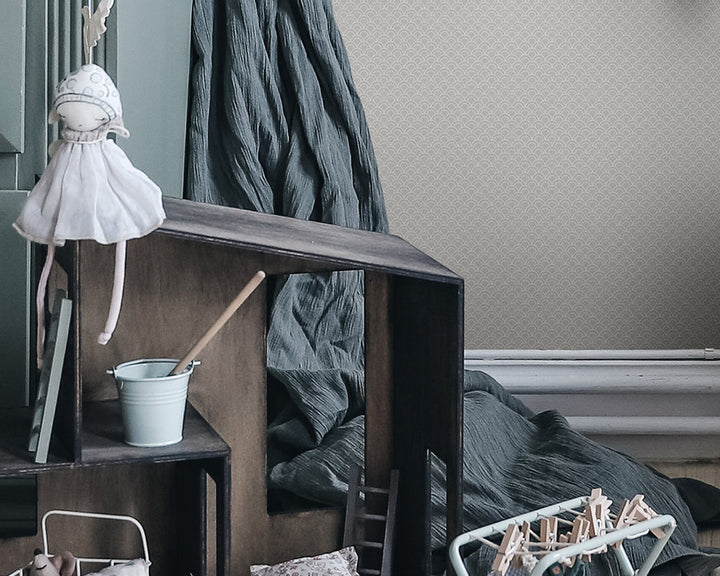 Sandberg Valv Wallpaper in a playroom