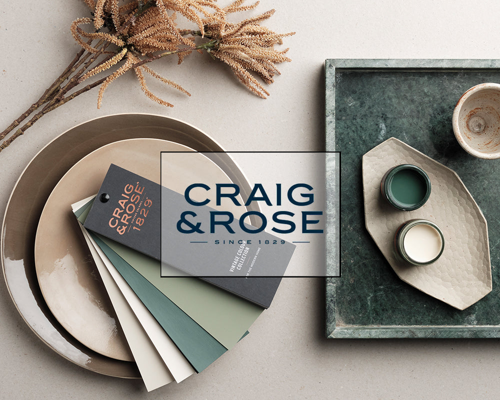 Craig and Rose Vintage Colours 1829 - Colour Chart