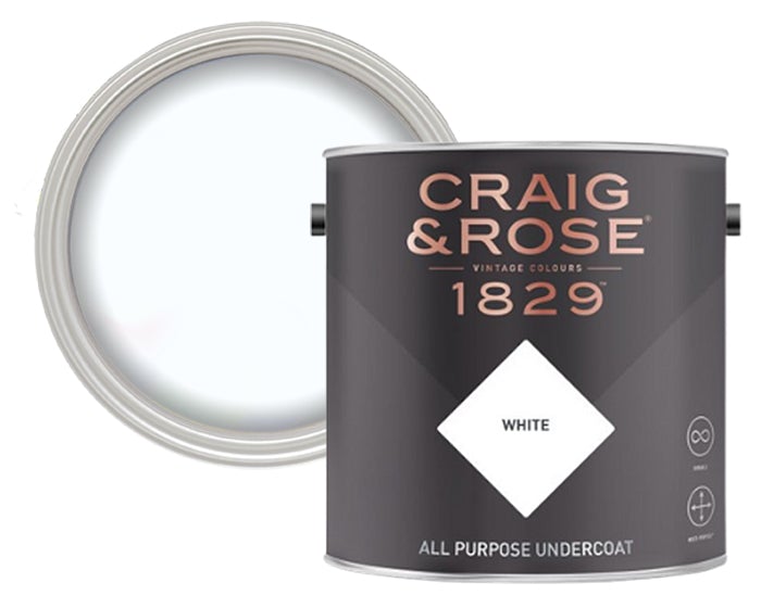 Craig & Rose Undercoat - White