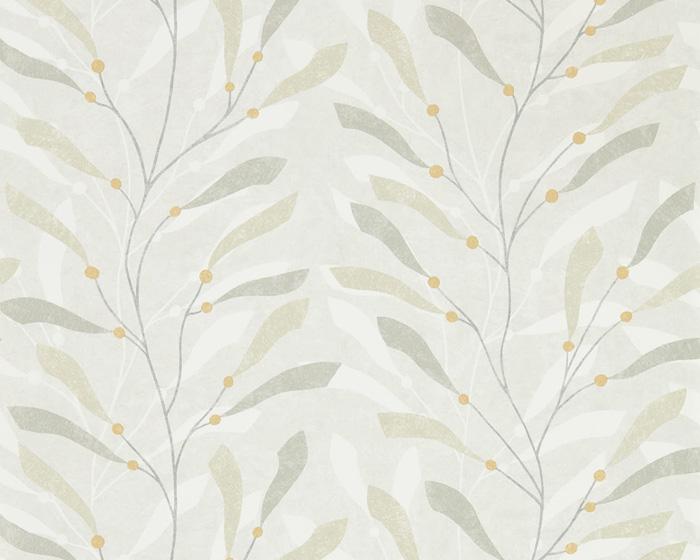Sanderson Sea Kelp Driftwood/Slate 216569 Wallpaper