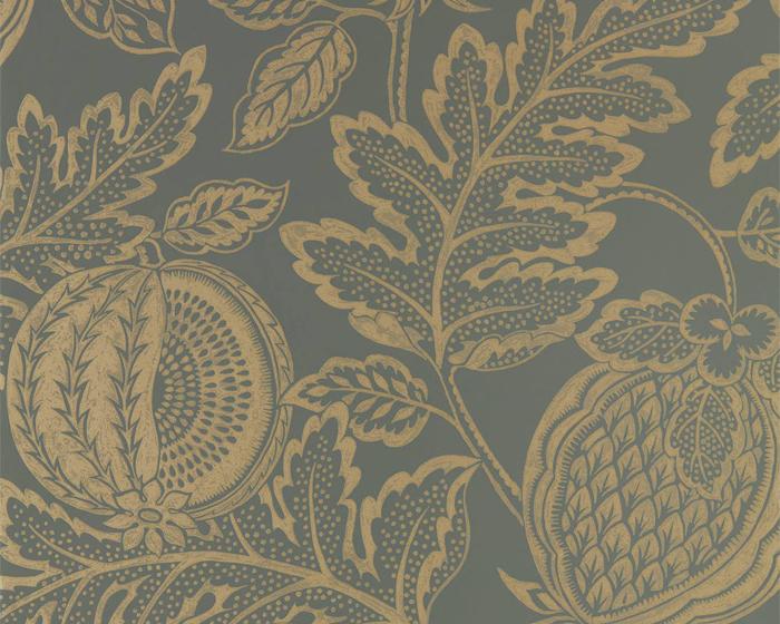 Sanderson Caspian Cantaloupe Bastille 216764 Wallpaper