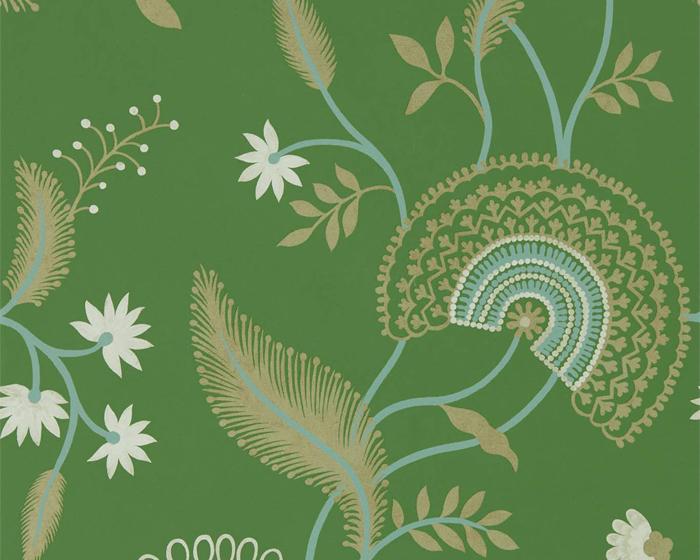 Sanderson Caspian Hakimi Emerald 216768 Wallpaper
