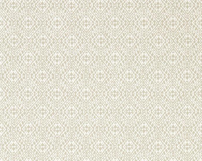 Sanderson Caspian Pinjara Trellis Linen 216784 Wallpaper
