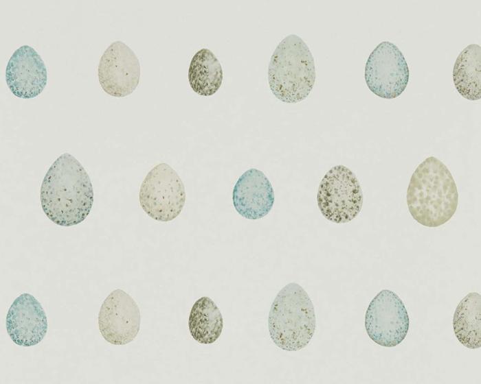 Sanderson Nest Egg Eggshell/Ivory 216502 Wallpaper