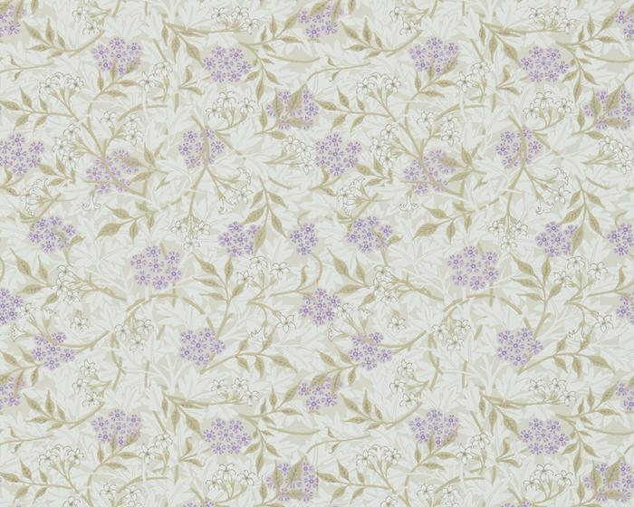 Morris & Co Jasmine Lilac/Olive 214723 Wallpaper