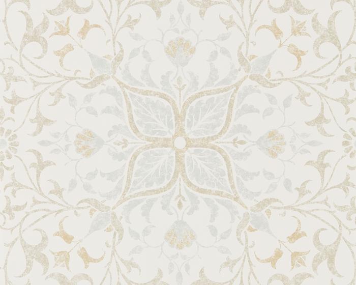 Morris & Co Net Ceiling Cream/Eggshell 216038 Wallpaper