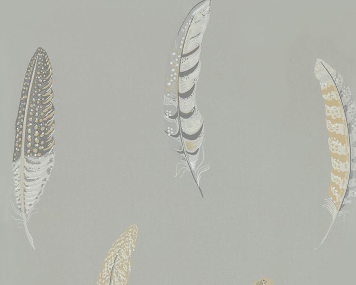 Sanderson Wallpapers Lismore Silver Grey 216605 Wallpaper