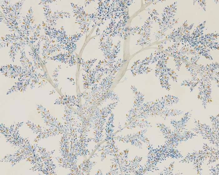 Sanderson Wallpapers Farthing Wood Cobalt 216613 Wallpaper