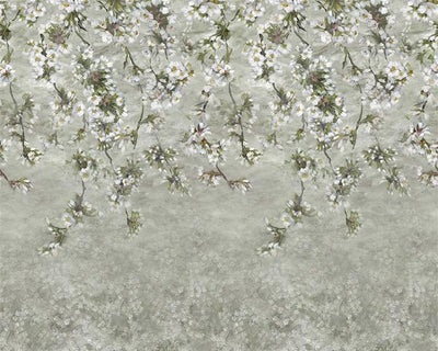 Designers Guild Assam Blossom Platinum Wallpaper PDG1133/01