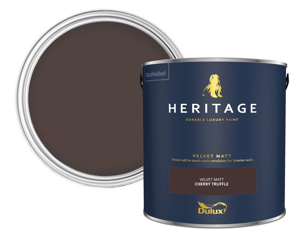 Dulux Heritage Cherry Truffle Paint Tin