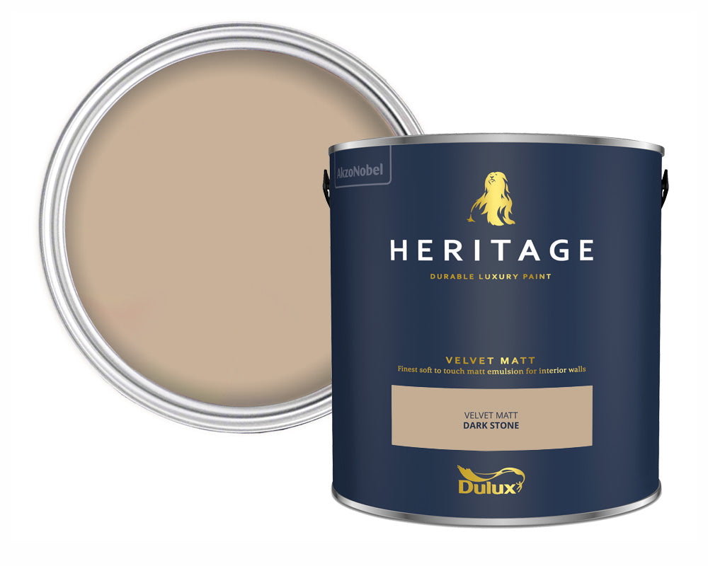 Dulux Heritage Dark Stone Paint Tin