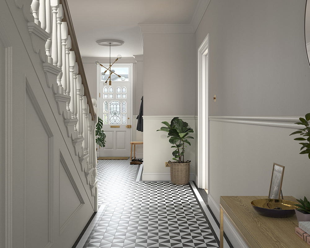 Dulux Heritage Flax Seed Paint in Hallway