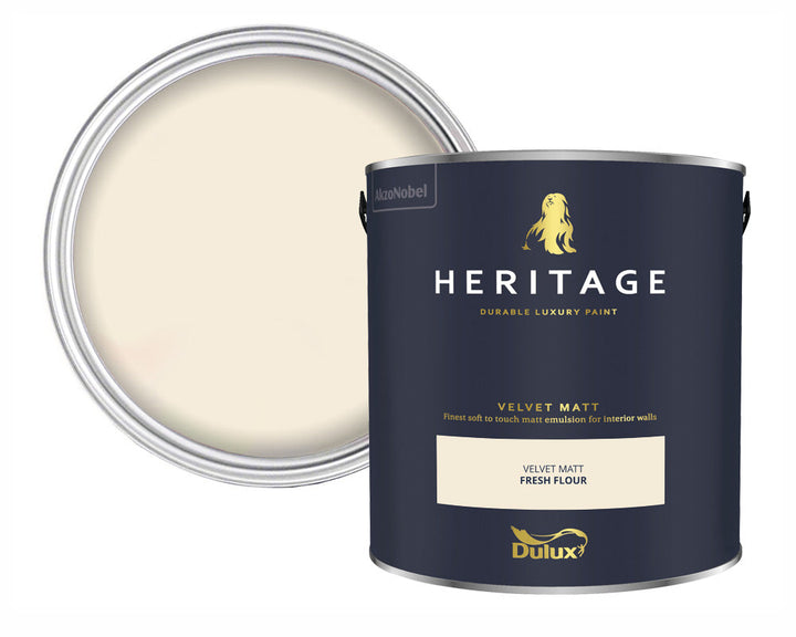 Dulux Heritage Fresh Flour Paint Tin