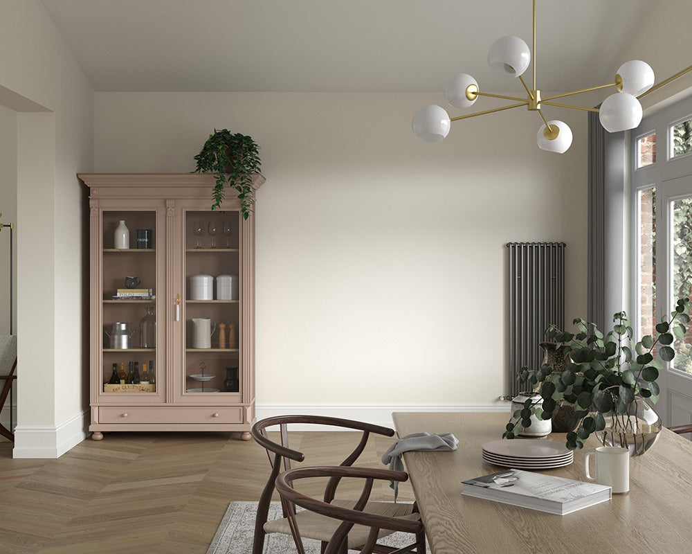 Dulux Heritage Grecian White Paint in Dining Room