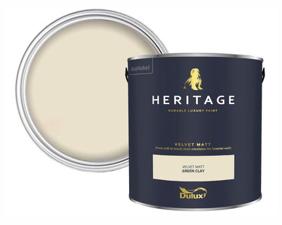 Dulux Heritage Green Clay Paint Tin