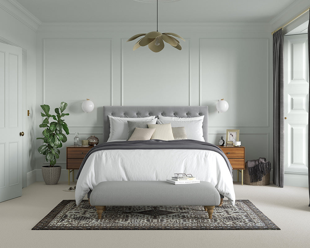 Dulux Heritage Green Slate Bedroom