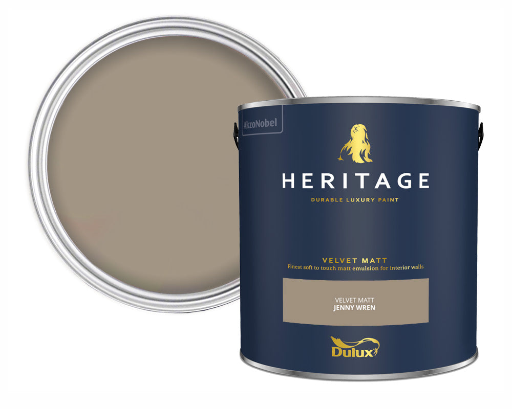Dulux Heritage Jenny Wren Paint Tin