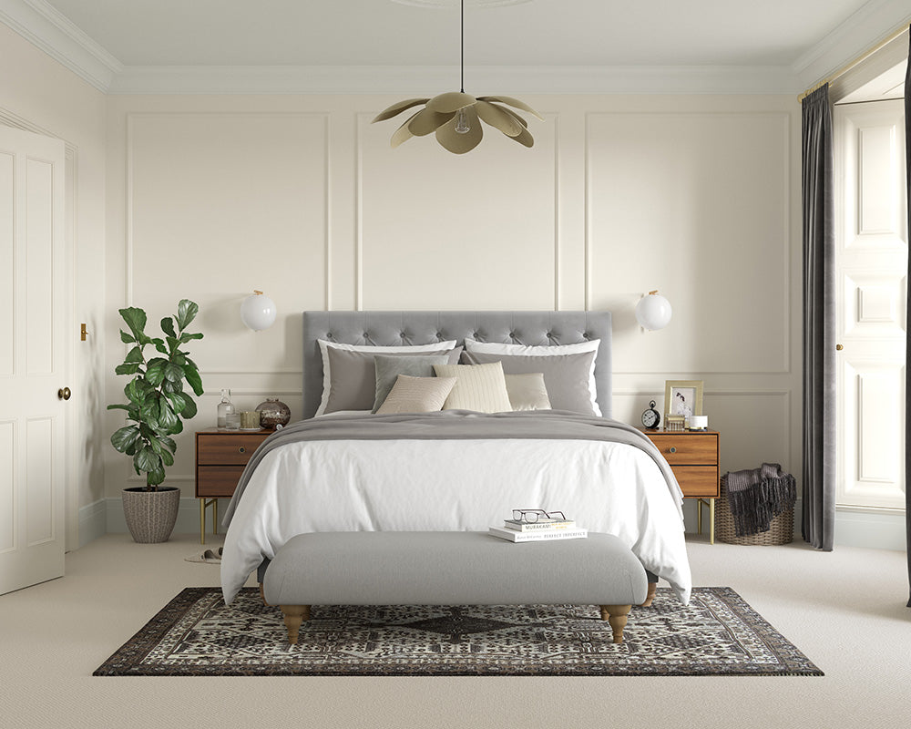Dulux Heritage Ochre White Bedroom