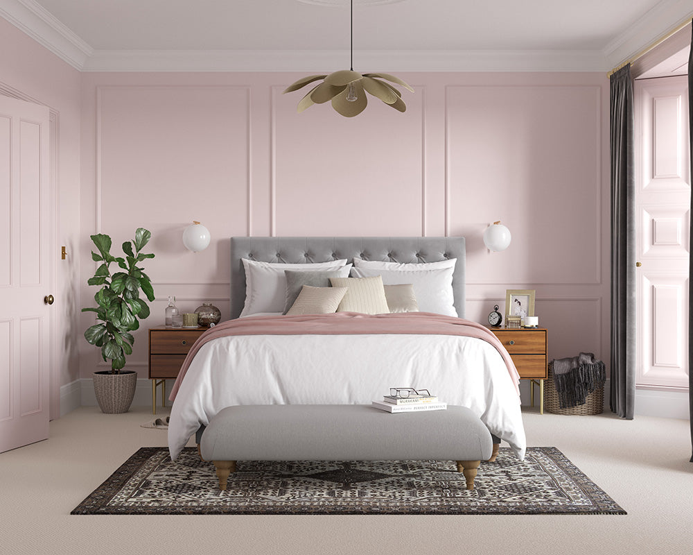 Dulux Heritage Potters Pink Bedroom
