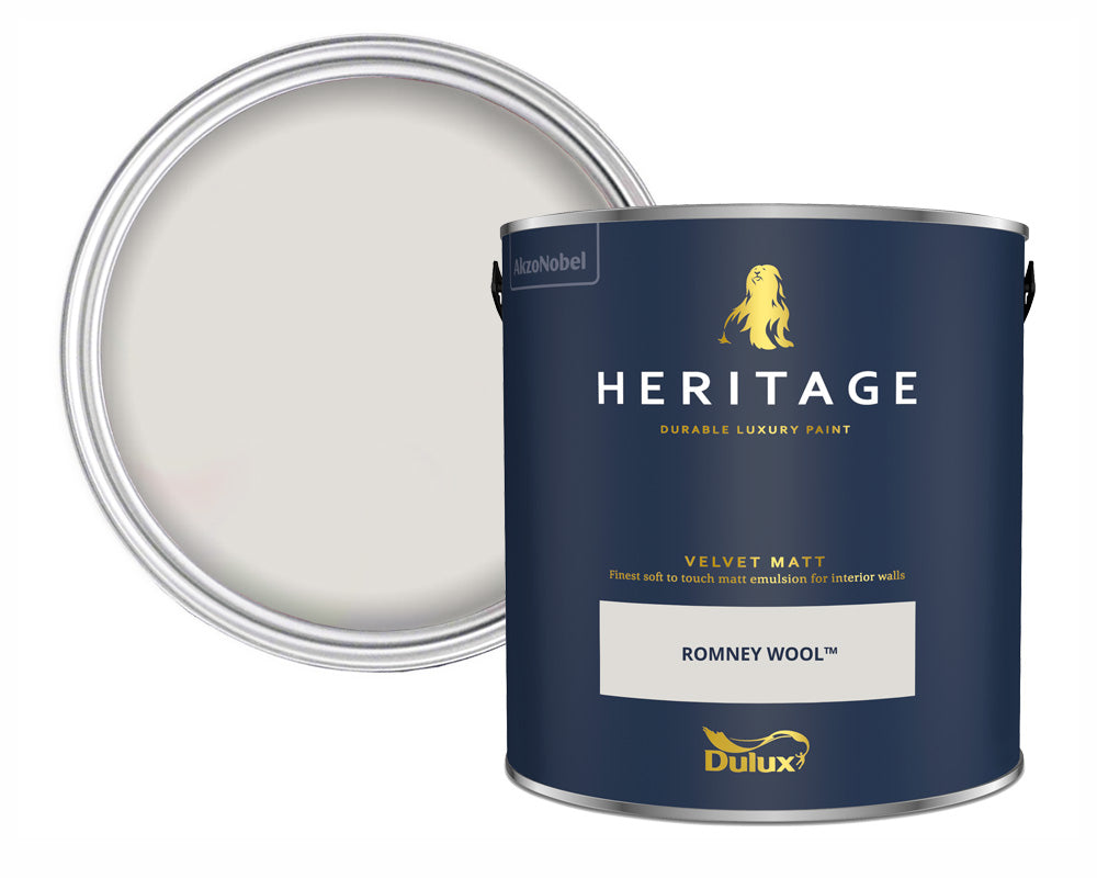 Dulux Heritage Romney Wool Paint Tin