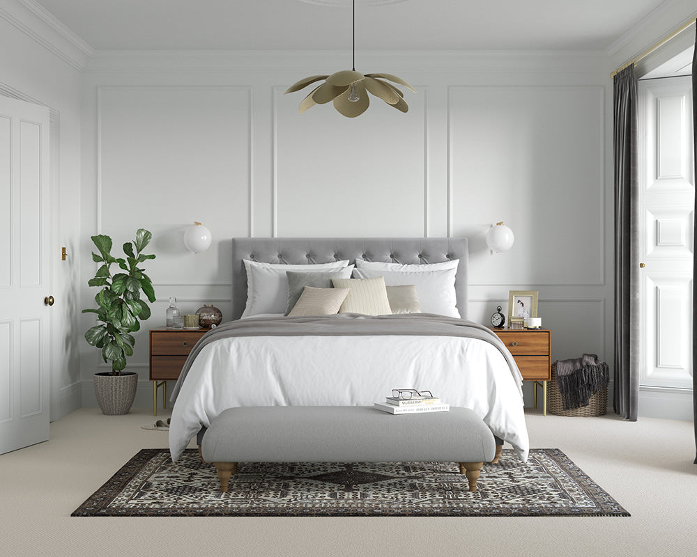 Dulux Heritage Turtledove Grey Bedroom