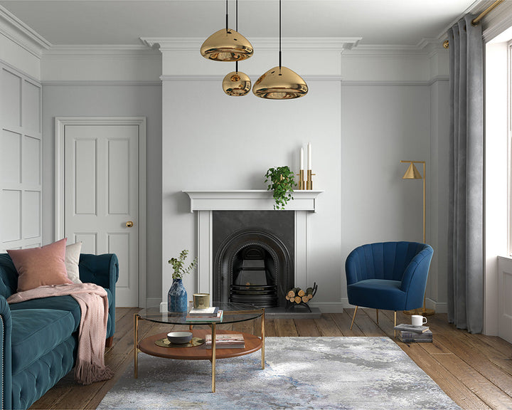 Dulux Heritage Turtledove Grey Paint in Living Room