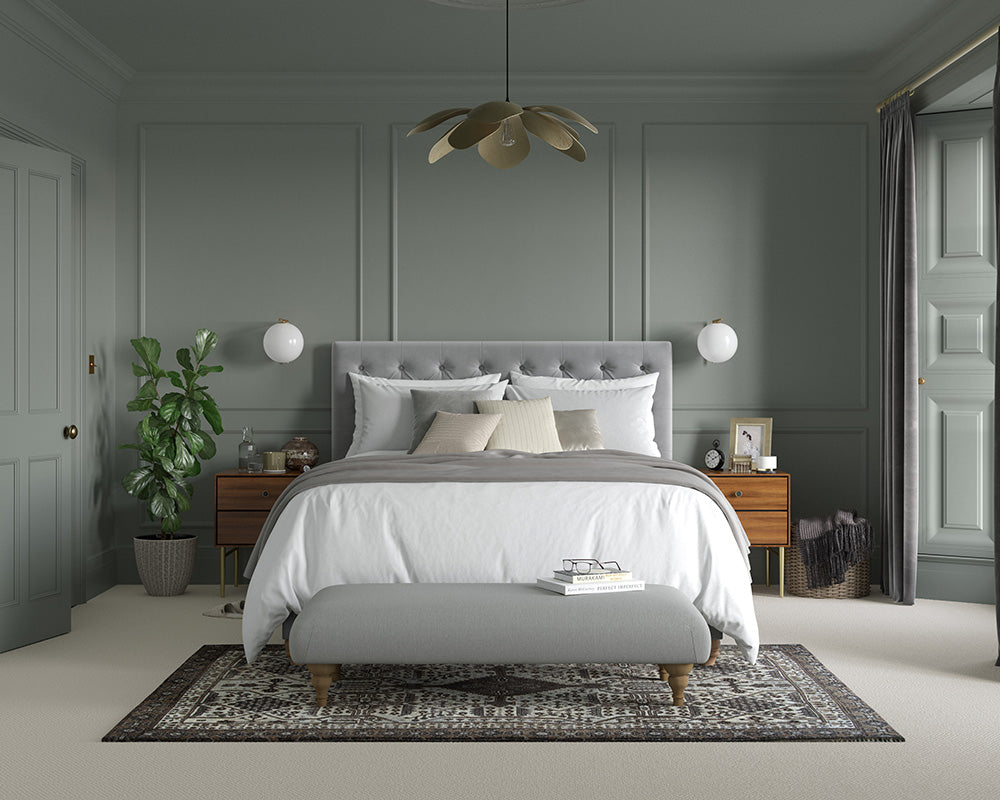 Dulux Heritage Waxed Khaki Bedroom