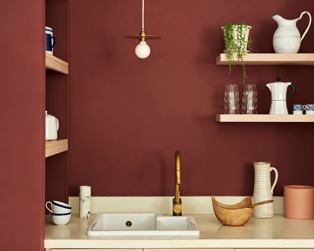 Earthborn Lady Bug Paint in Room