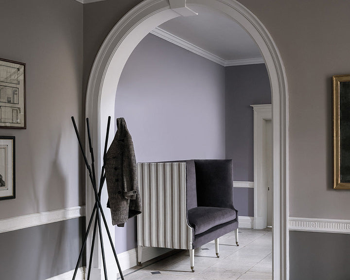 Paint & Paper Library Quail paint in a hallway