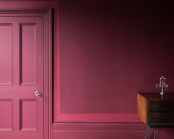 Paint & Paper Library Grenache on walls and woodwork