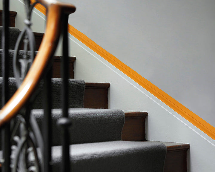 Little Greene Grey Teal 226 Paint on hallway walls