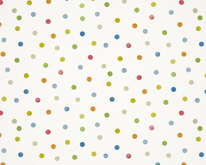 Harlequin Bon Bon Sky/ Gecko/ Ochre 112636 Wallpaper