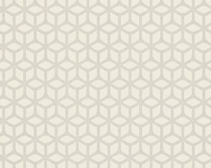 Harlequin Trellis Pearl Wallpaper